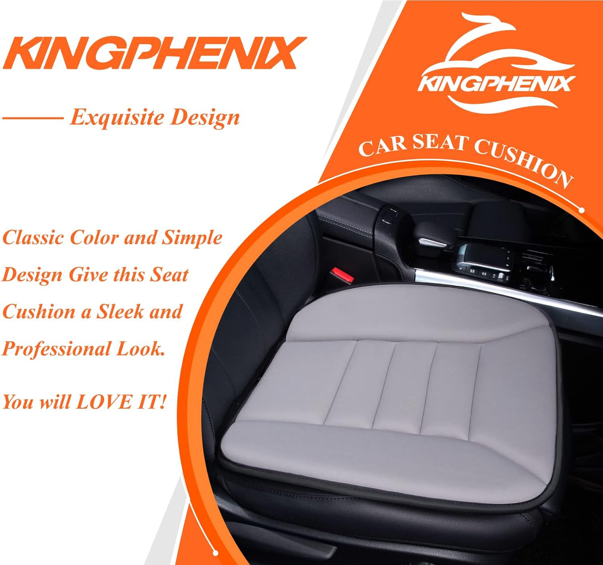 Memory Foam Ergonomic Car Seat Cushion
