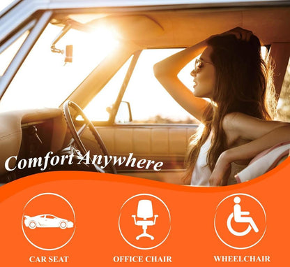 Memory Foam Ergonomic Car Seat Cushion