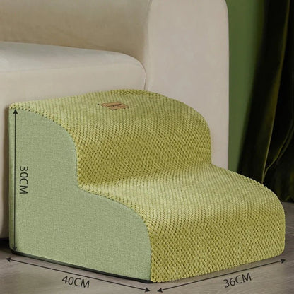 Memory Foam Pet Stairs for Dogs and Cats