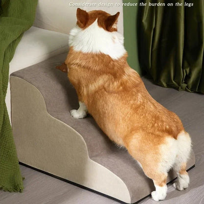 Memory Foam Pet Stairs for Dogs and Cats