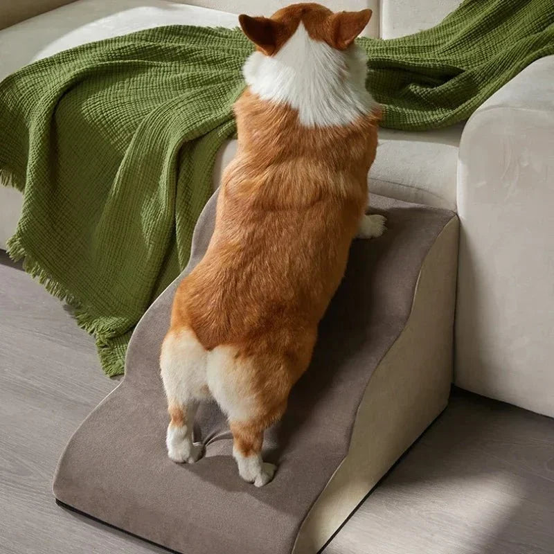 Memory Foam Pet Stairs for Dogs and Cats