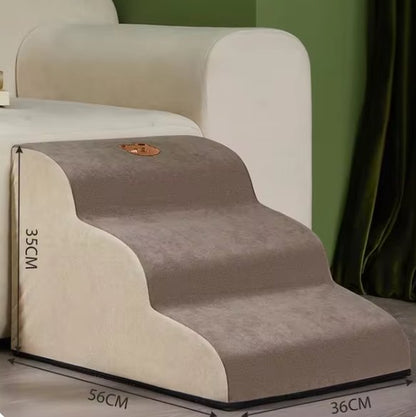 Memory Foam Pet Stairs for Dogs and Cats