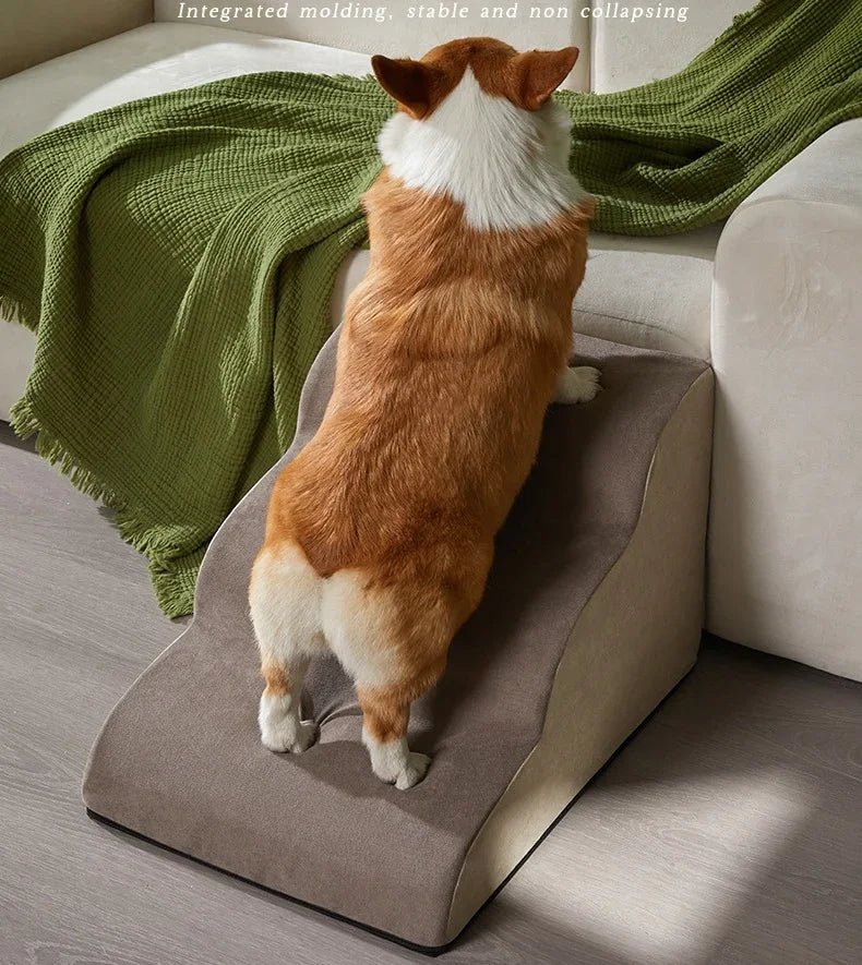 Memory Foam Pet Stairs for Dogs and Cats