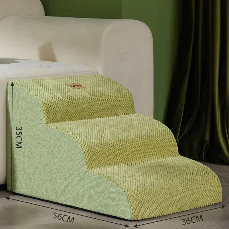 Memory Foam Pet Stairs for Dogs and Cats