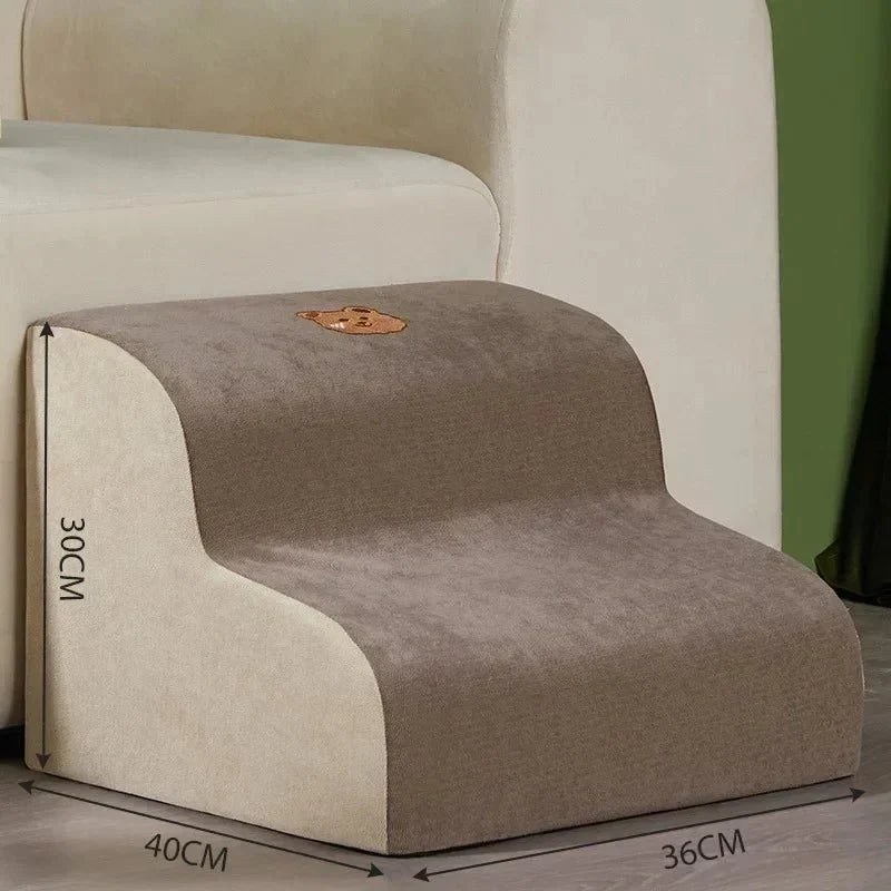 Memory Foam Pet Stairs for Dogs and Cats