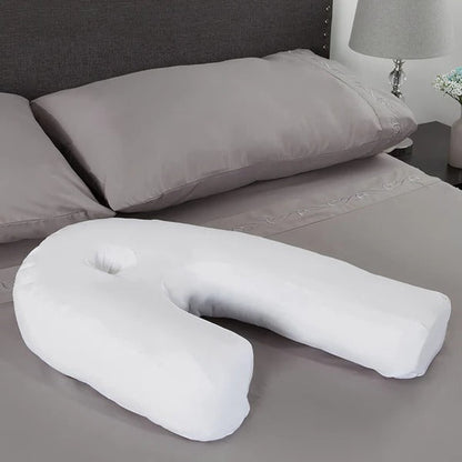 Memory Foam Side Sleeper Pillow with Ear Comfort Cutout