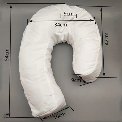 Memory Foam Side Sleeper Pillow with Ear Comfort Cutout