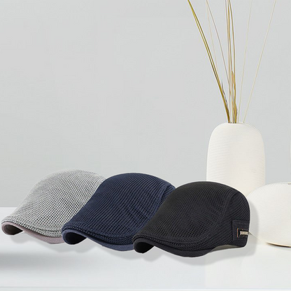 Men's Breathable Mesh Sun Hat with Adjustable Fit