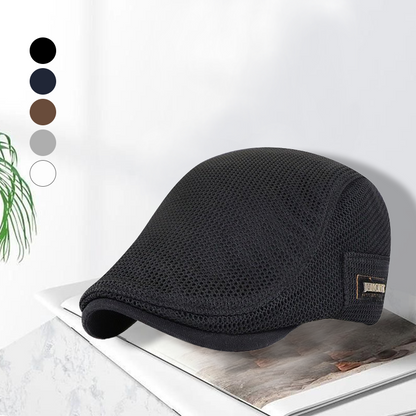 Men's Breathable Mesh Sun Hat with Adjustable Fit