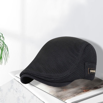 Men's Breathable Mesh Sun Hat with Adjustable Fit
