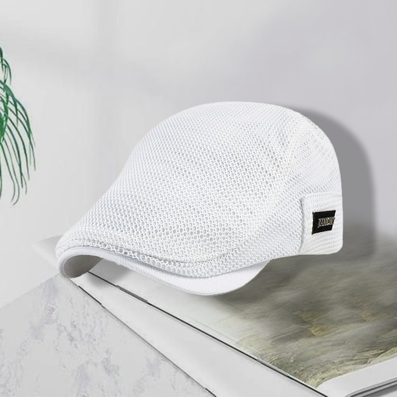 Men's Breathable Mesh Sun Hat with Adjustable Fit