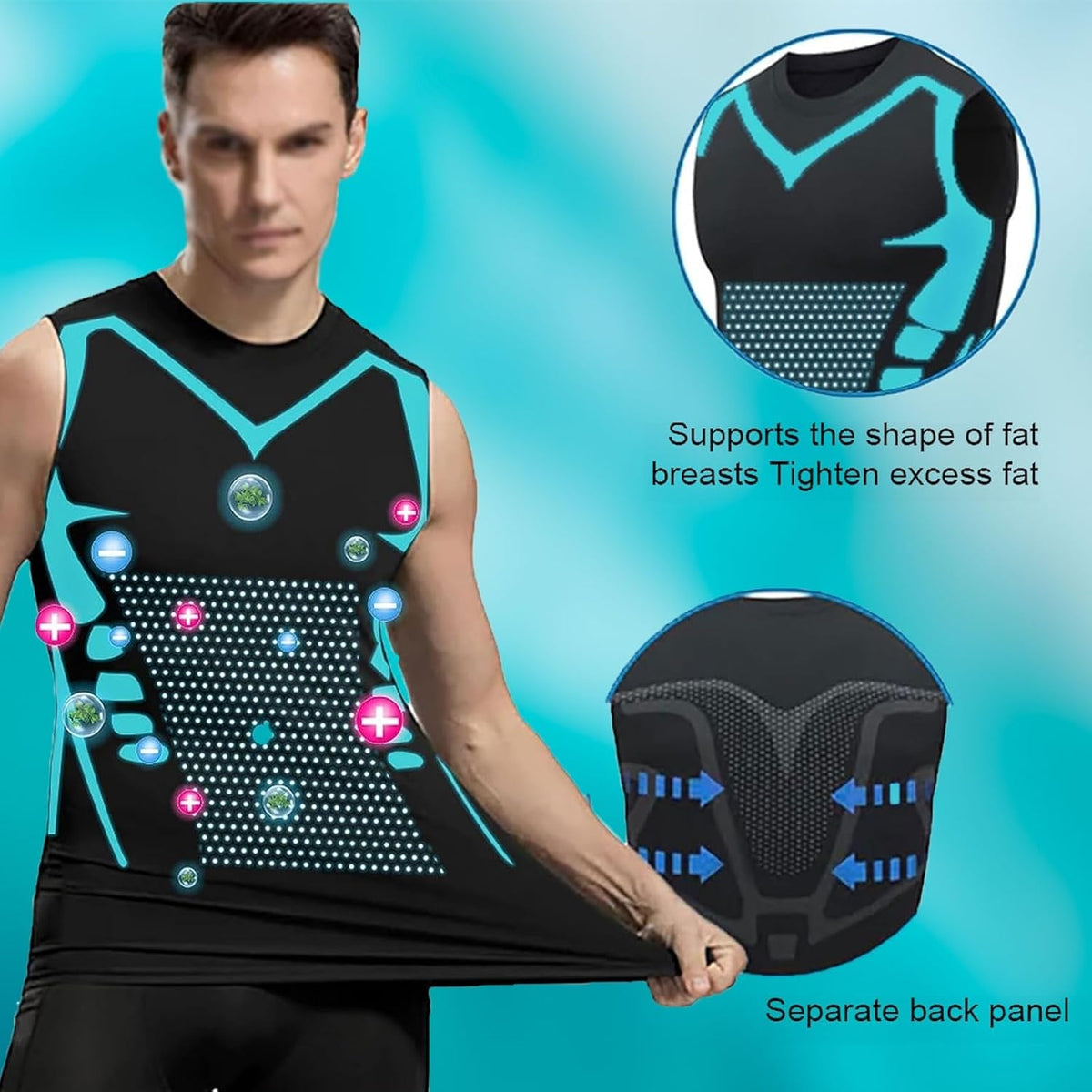 Mens Compression Shaping Tank Top