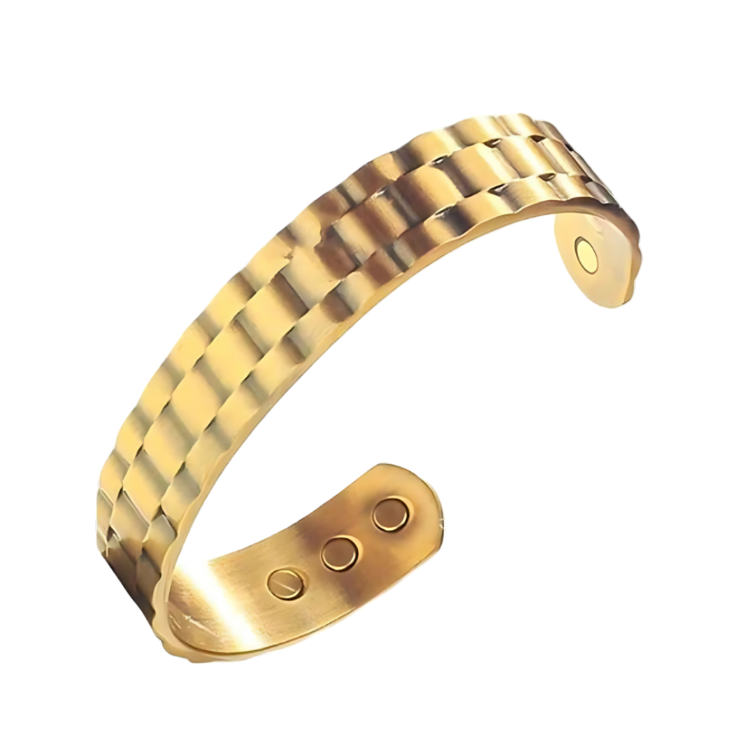 Men's Magnetic Bracelet Adjustable Stainless Steel Wristband