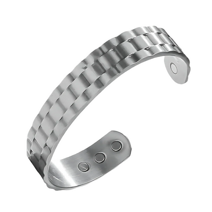 Men's Magnetic Bracelet Adjustable Stainless Steel Wristband