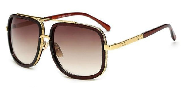 Men's Polarized UV400 Sunglasses with Lightweight Alloy Frame