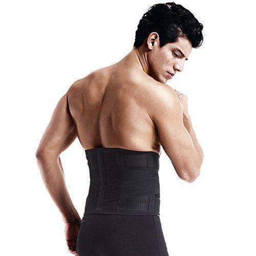 Men's Waist Trainer Sweat Belt for Workout Support and Core Compression