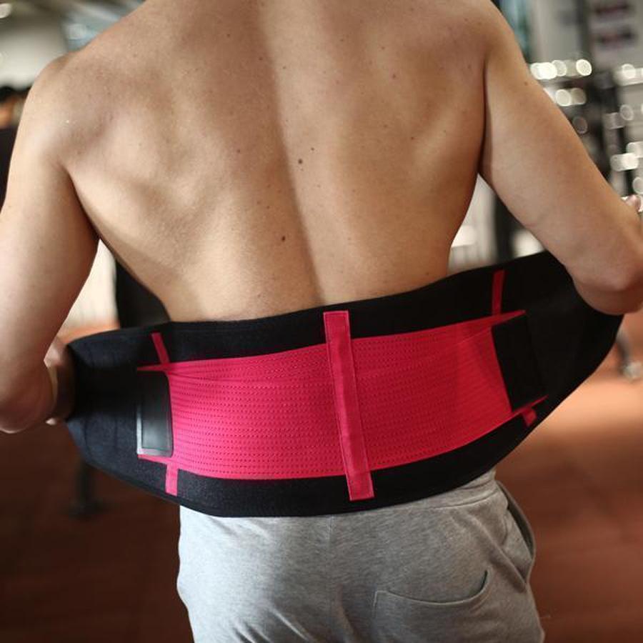 Men's Waist Trainer Sweat Belt for Workout Support and Core Compression