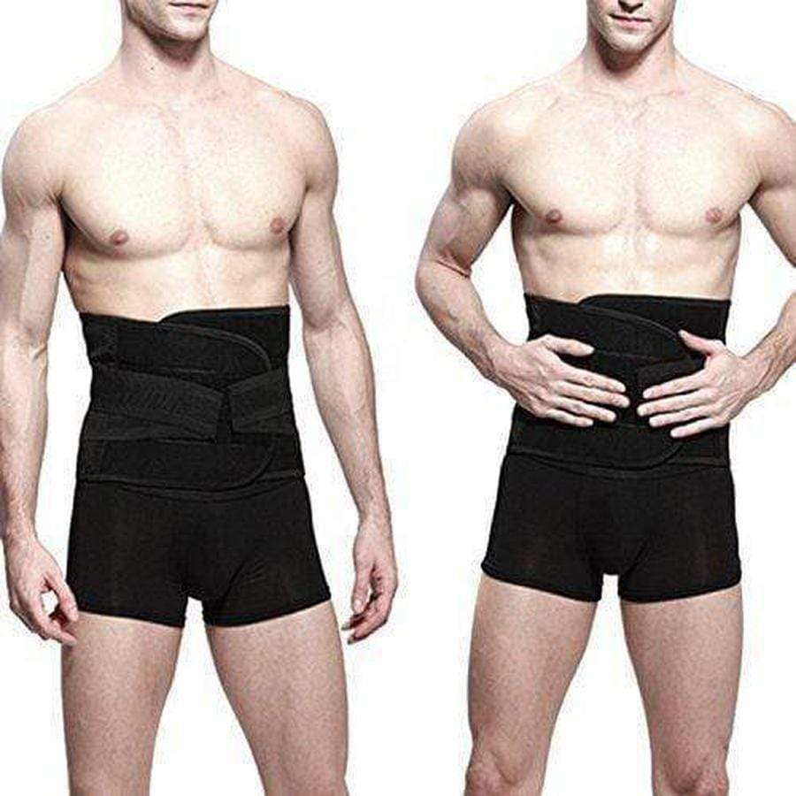 Men's Waist Trainer Sweat Belt for Workout Support and Core Compression