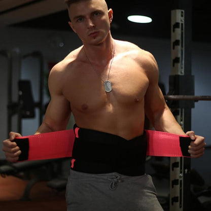 Men's Waist Trainer Sweat Belt for Workout Support and Core Compression
