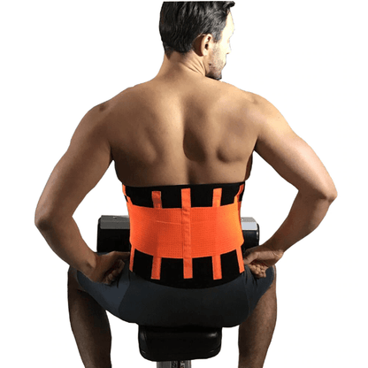 Men's Waist Trainer Sweat Belt for Workout Support and Core Compression