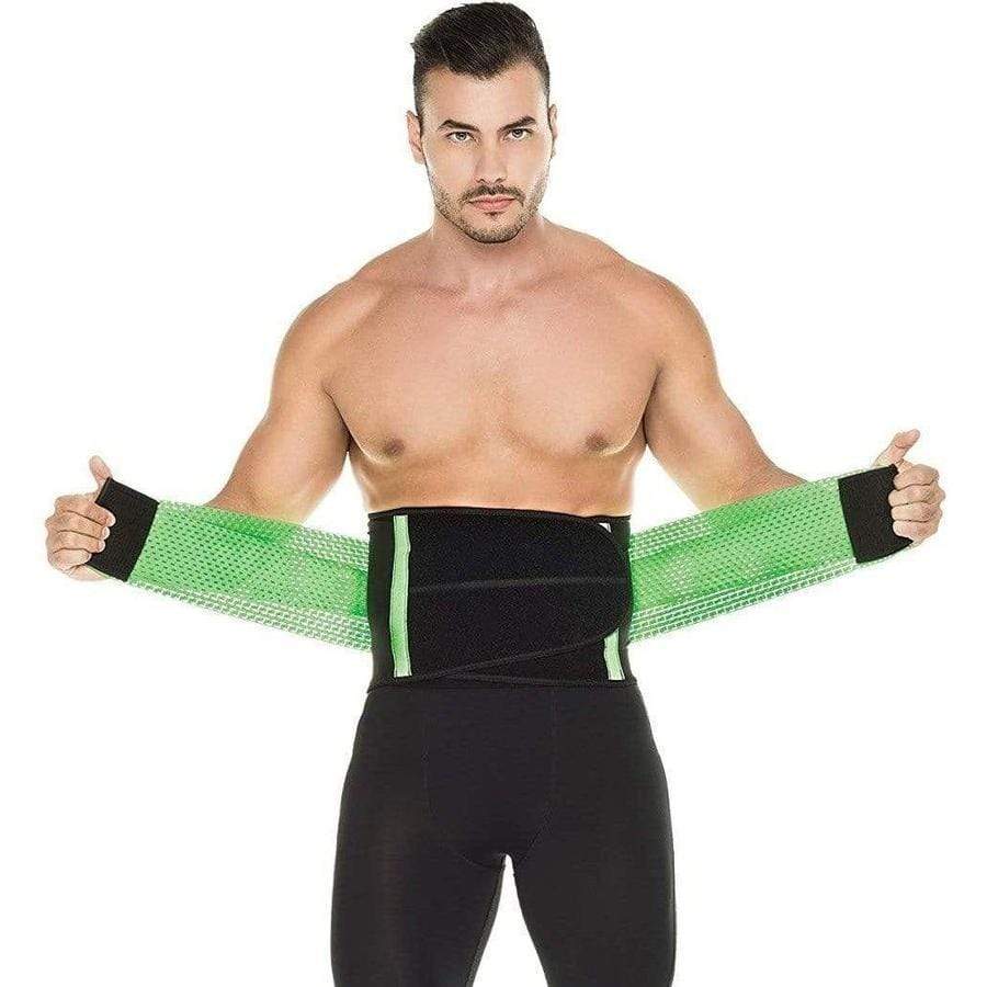Men's Waist Trainer Sweat Belt for Workout Support and Core Compression