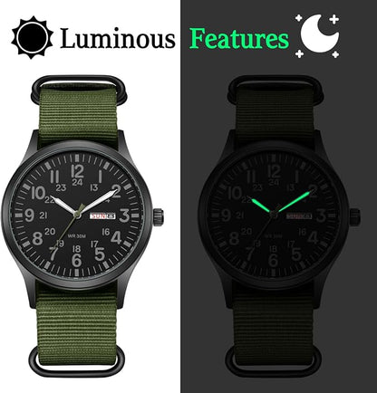 Men’s Waterproof Quartz Watch with Sapphire Crystal