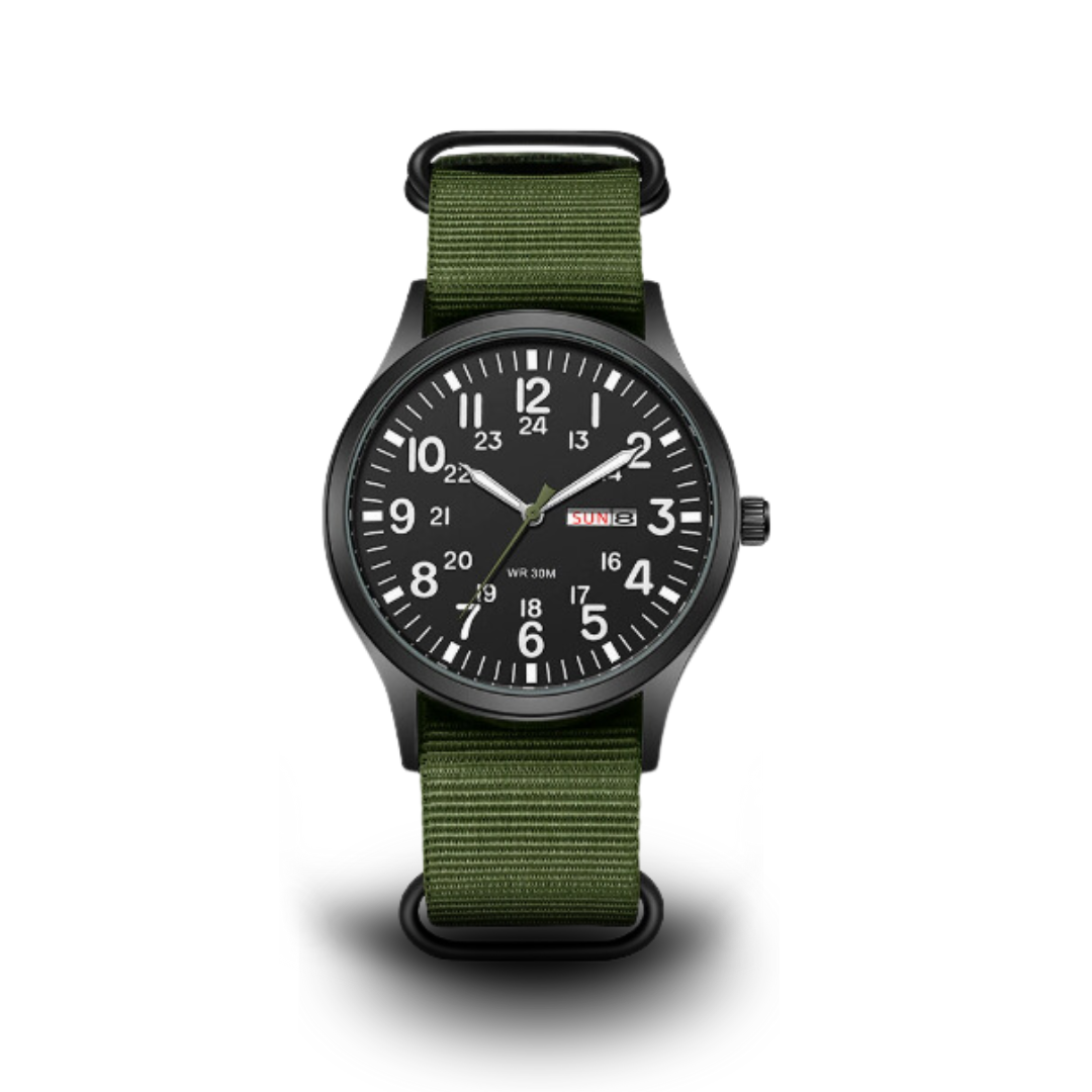 Men’s Waterproof Quartz Watch with Sapphire Crystal