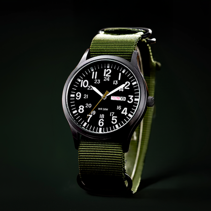 Men’s Waterproof Quartz Watch with Sapphire Crystal