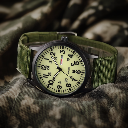 Men’s Waterproof Quartz Watch with Sapphire Crystal