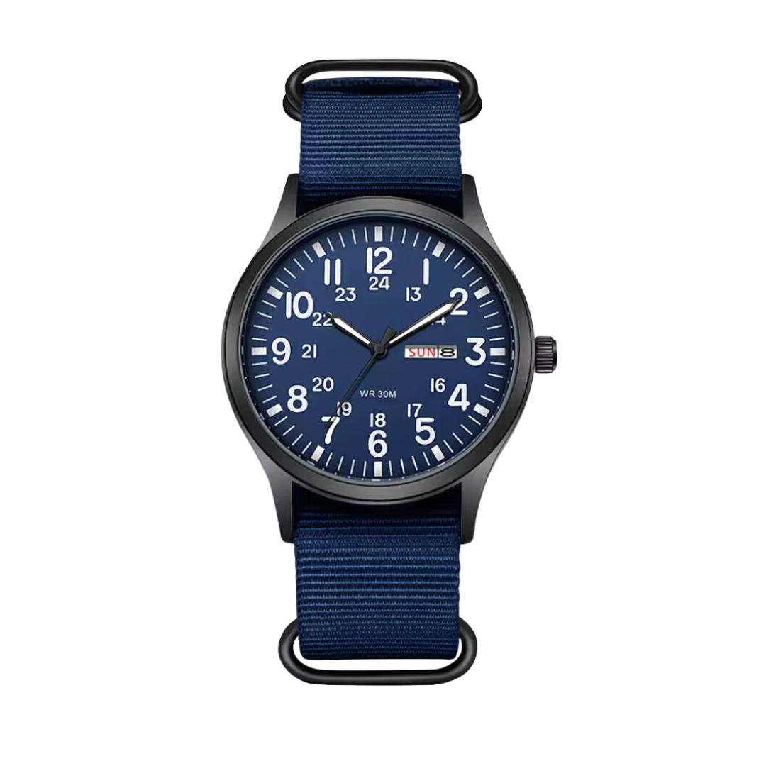 Men’s Waterproof Quartz Watch with Sapphire Crystal