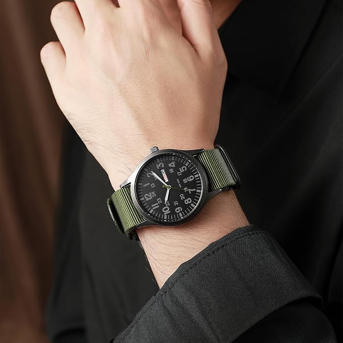 Men’s Waterproof Quartz Watch with Sapphire Crystal