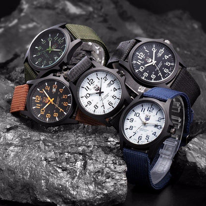Military Style Tactical Sports Wristwatch