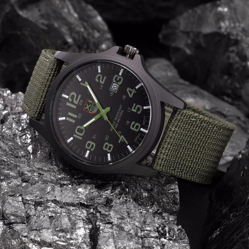Military Style Tactical Sports Wristwatch
