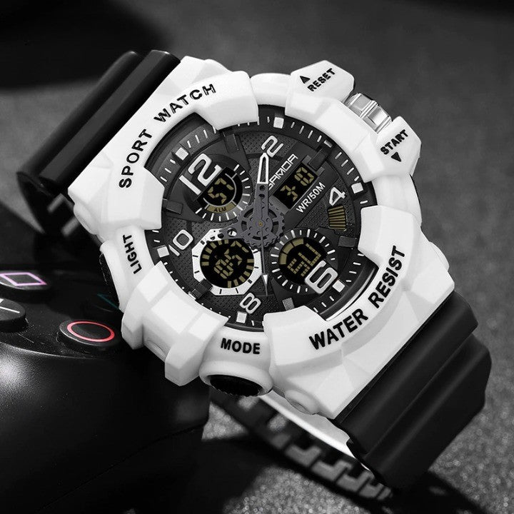 Military Waterproof Digital Sports Watch Heavy Duty Outdoor Watch