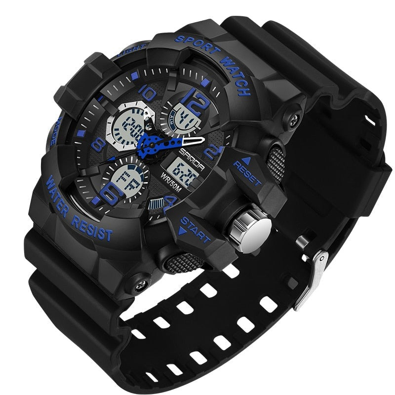 Military Waterproof Digital Sports Watch Heavy Duty Outdoor Watch