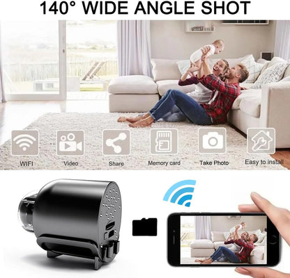 Mini 4G WiFi Security Camera 1080P with Night Vision