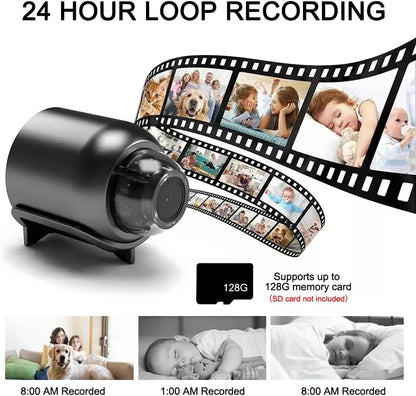 Mini 4G WiFi Security Camera 1080P with Night Vision