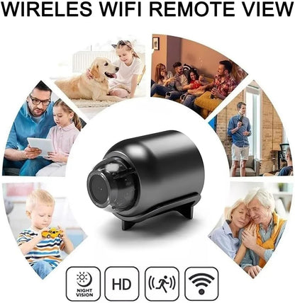 Mini 4G WiFi Security Camera 1080P with Night Vision