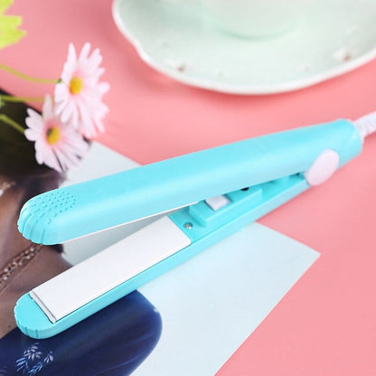 Mini Ceramic Hair Curling and Straightening Iron