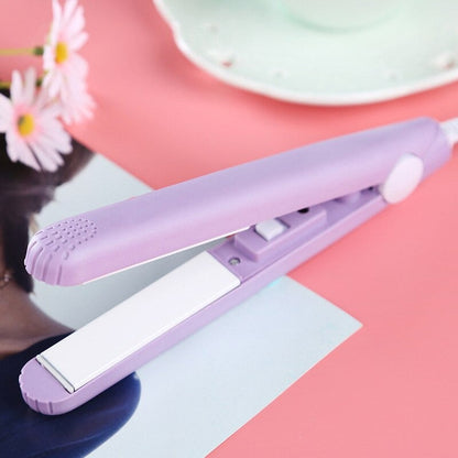 Mini Ceramic Hair Curling and Straightening Iron