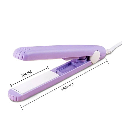 Mini Ceramic Hair Curling and Straightening Iron