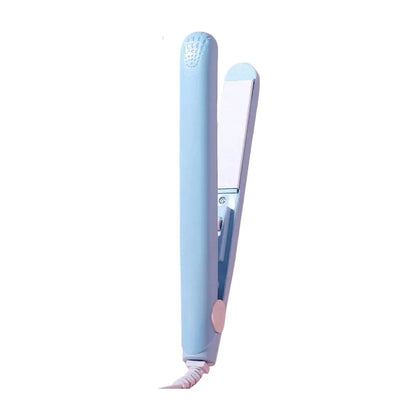 Mini Ceramic Hair Straightener and Curling Iron 2 in 1 Styler