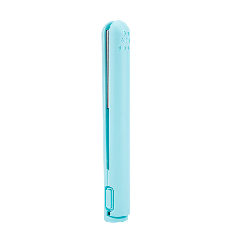 Mini Ceramic Hair Straightener and Curling Iron Travel Styling Tool