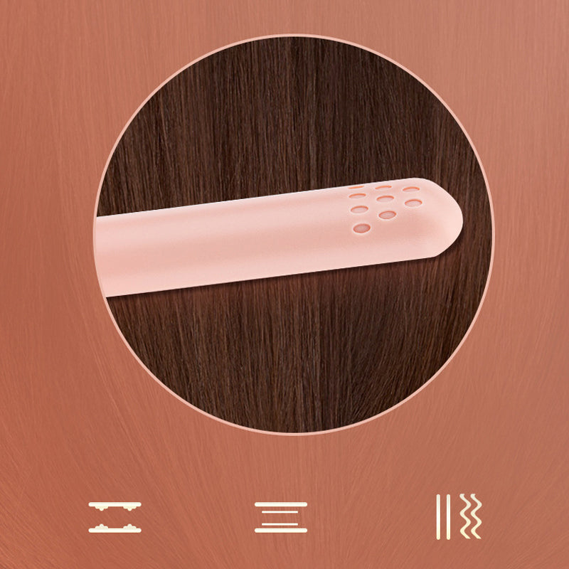 Mini Ceramic Hair Straightener and Curling Iron Travel Styling Tool