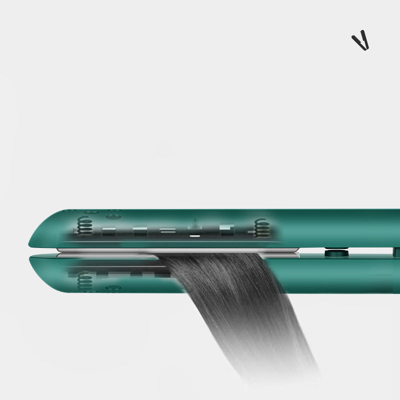 Mini Ceramic Hair Straightener and Curling Iron Travel Styling Tool