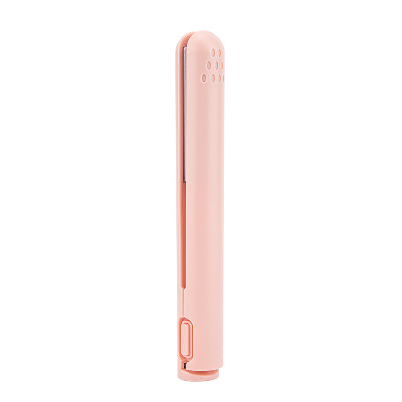 Mini Ceramic Hair Straightener and Curling Iron Travel Styling Tool