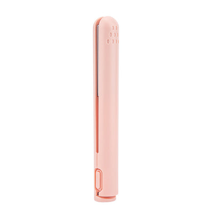Mini Ceramic Hair Straightener and Curling Iron Travel Styling Tool