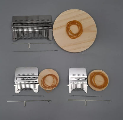 Mini Darning Loom Machine Weaving Repair Tool Sewing Loom Kit