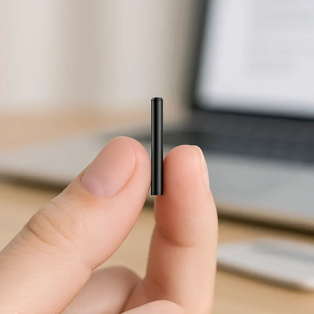 Mini Digital Voice Recorder with Voice Activation and Portable Audio Playback