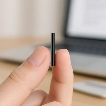 Mini Digital Voice Recorder with Voice Activation and Portable Audio Playback